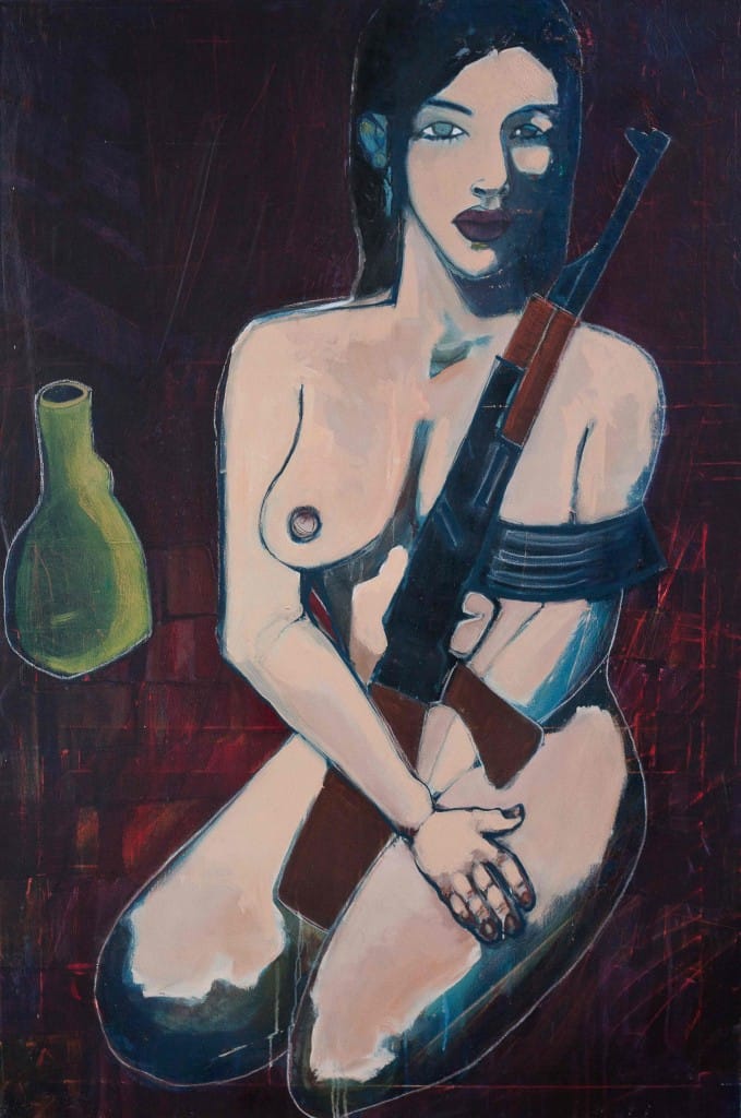 'Kalashnikov and Yellow Vase' - Alexander Koning